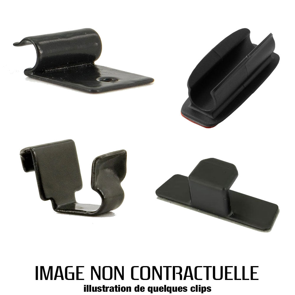 Crochets de rechange rideaux pare soleil Car Shades Citroen C4 Picasso (2006-2013) pour Kit Complet
