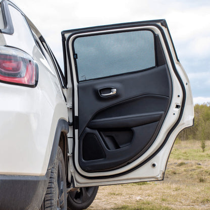 Rideaux pare-soleil sur mesure Honda Civic 3 portes (2006-2012) - Rideaux arrière 2 pièces