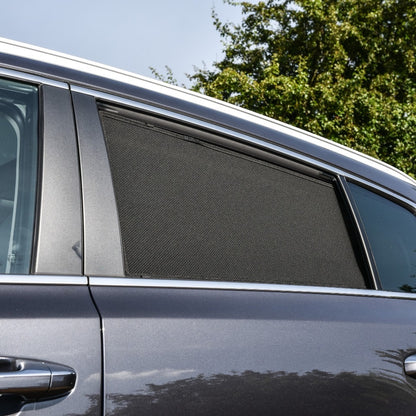 Rideaux pare-soleil sur mesure Honda Civic 3 portes (2006-2012) - Rideaux arrière 2 pièces