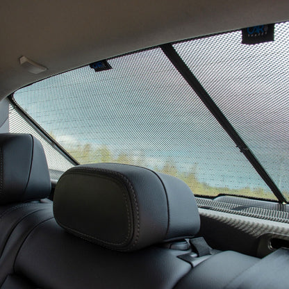 Rideaux pare-soleil sur mesure Honda Civic 3 portes (2006-2012) - Kit rideaux arrière complet 8 pièces