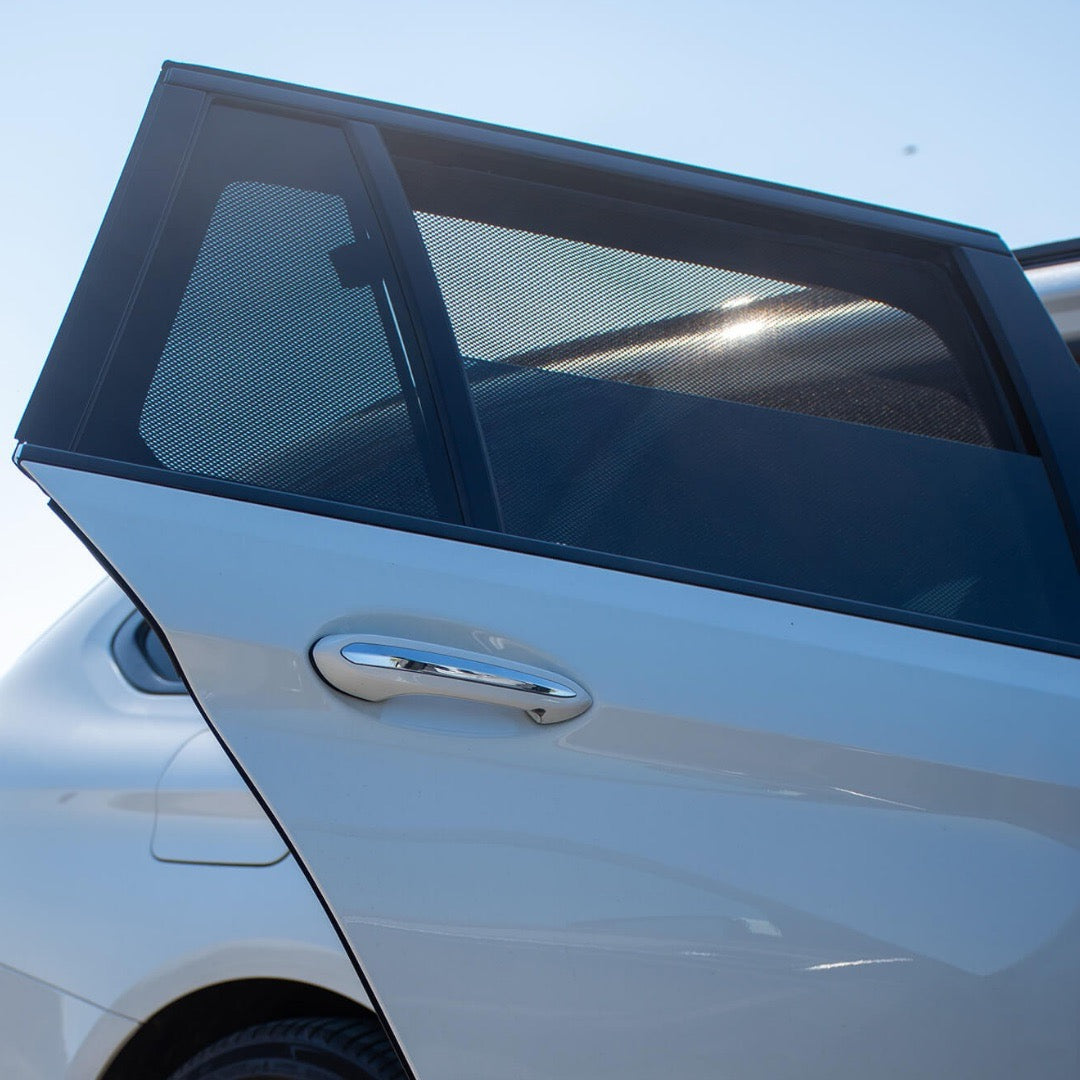 Rideaux pare-soleil sur mesure Honda Civic 3 portes (2006-2012) - Kit rideaux arrière complet 8 pièces