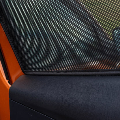 Rideaux pare-soleil sur mesure Honda Civic 3 portes (2006-2012) - Kit rideaux arrière complet 8 pièces